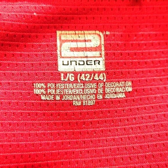 MEN'S 2 UNDER RED POLOS SHIRT - Picture 14 of 15
